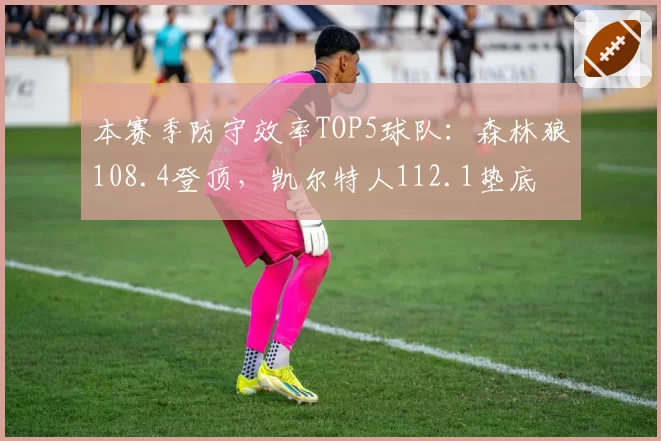 本赛季防守效率TOP5球队：森林狼108.4登顶，凯尔特人112.1垫底