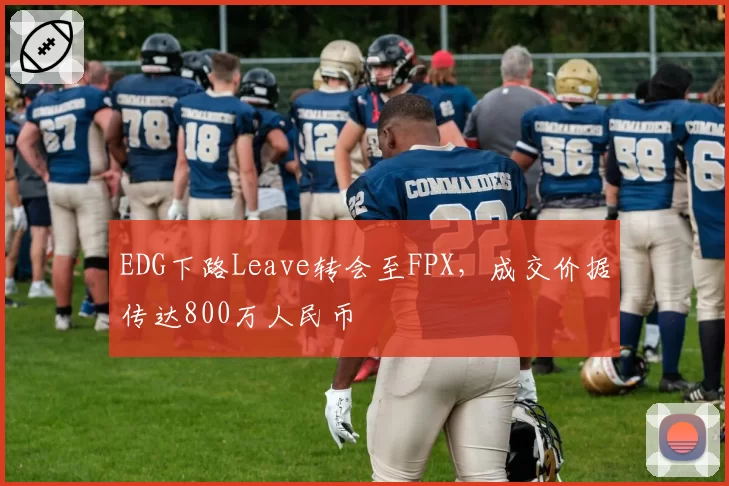 EDG下路Leave转会至FPX,成交价据传达800万人民币